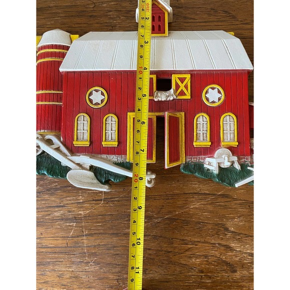 Vintage Pair of 1975 Homco Farmhouse and Big Red Barn Wall Hangings - Picture 8 of 8